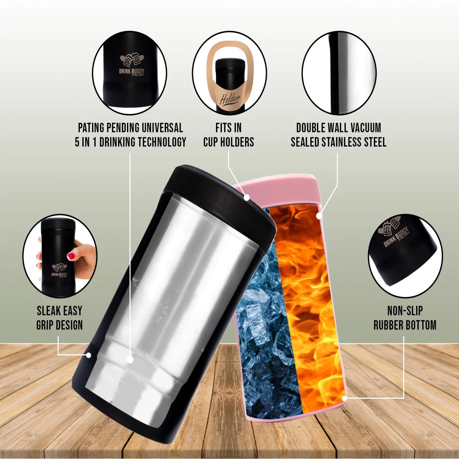 Universal Beer Buddy | Stainless - Image 4
